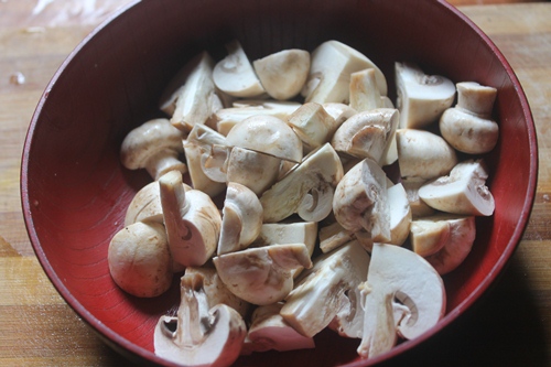 Chilli Mushroom Gravy Recipe   Indo Chinese Recipes - 44