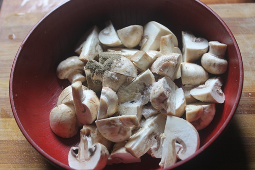 Chilli Mushroom Gravy Recipe   Indo Chinese Recipes - 3