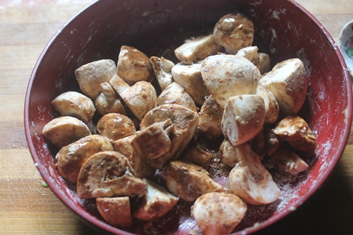 Chilli Mushroom Gravy Recipe   Indo Chinese Recipes - 59