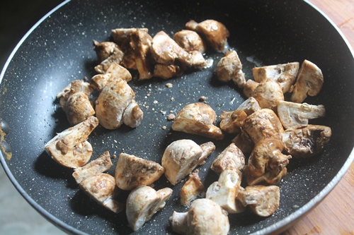 Chilli Mushroom Gravy Recipe   Indo Chinese Recipes - 59