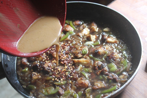 Chilli Mushroom Gravy Recipe   Indo Chinese Recipes - 96