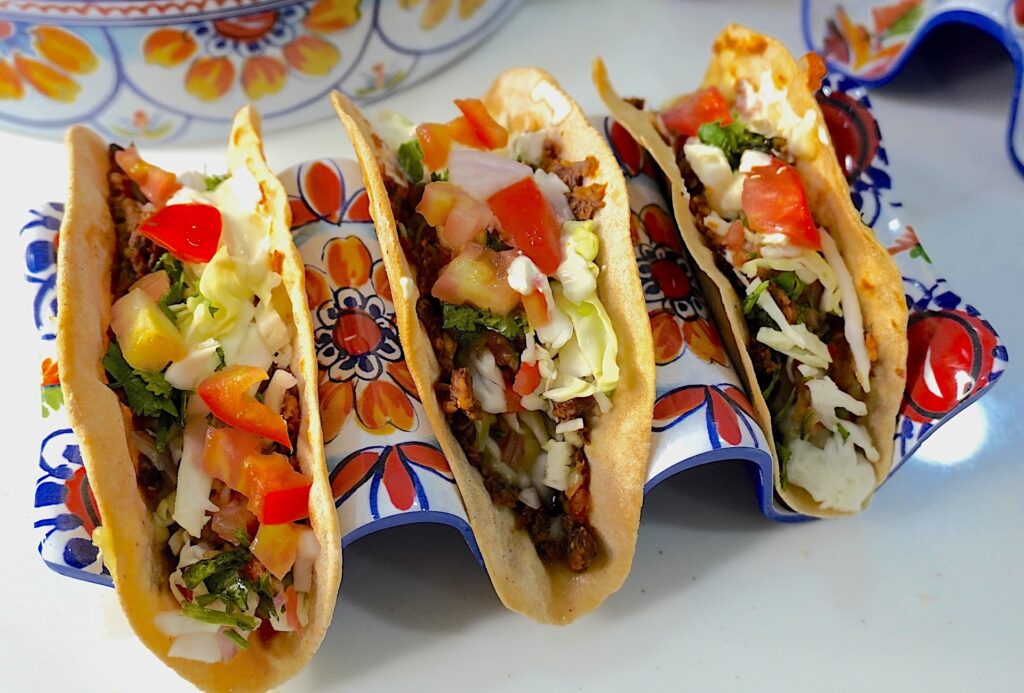 Vegetarian Tacos Recipe (Black Beans Tacos) Vegetarian Tacos Recipe (Black Beans Tacos)