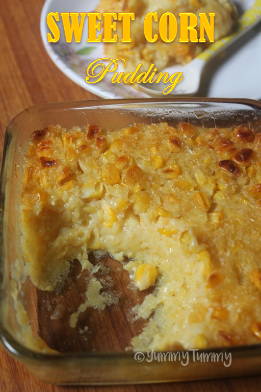Sweet Corn Pudding Recipe   Baked Corn Pudding Recipe - 24