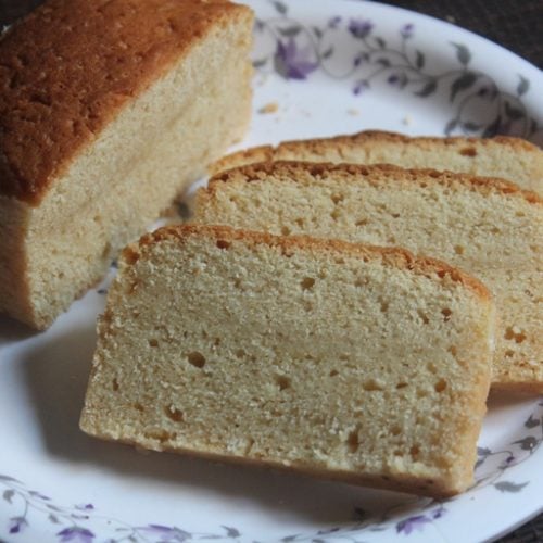 Eggless Ghee Cake Recipe Clarified Butter Cake Recipe