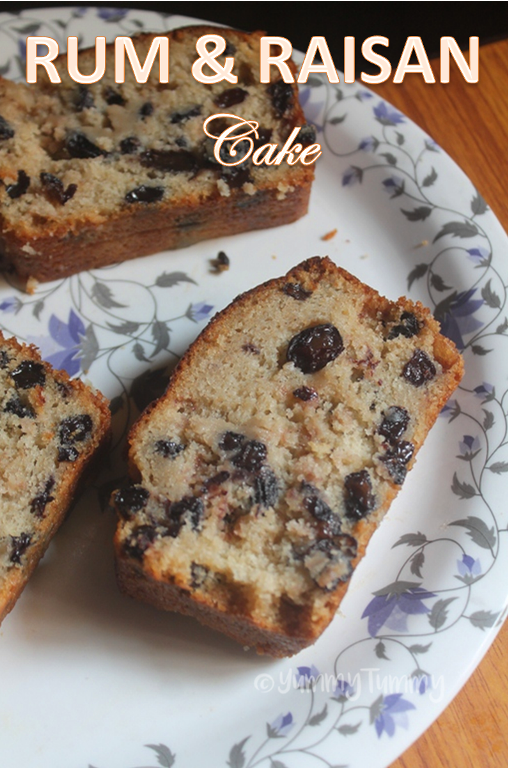 Rum Raisin Loaf Cake   Rum Raisin Cake Recipe - 26
