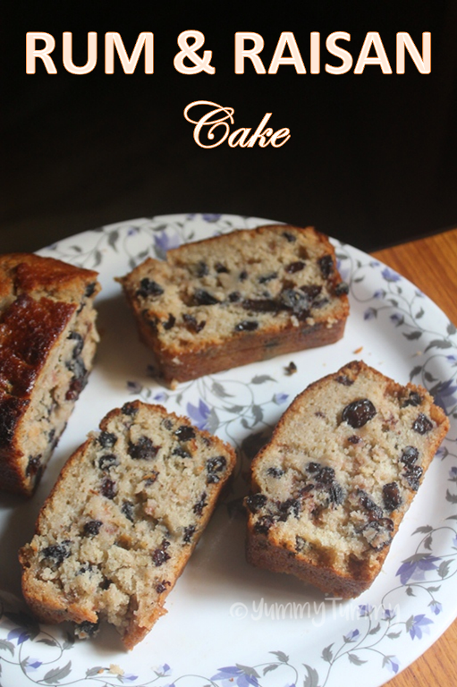 Rum Raisin Loaf Cake   Rum Raisin Cake Recipe - 66