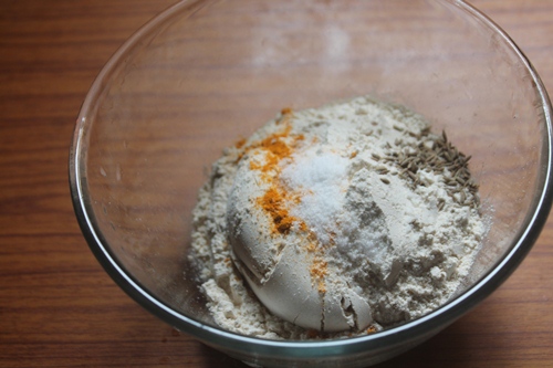 Spicy Wheat Flour Pancakes Recipe   Gavhache dhirde Recipe - 76
