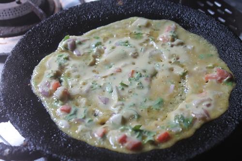 Spicy Wheat Flour Pancakes Recipe   Gavhache dhirde Recipe - 30