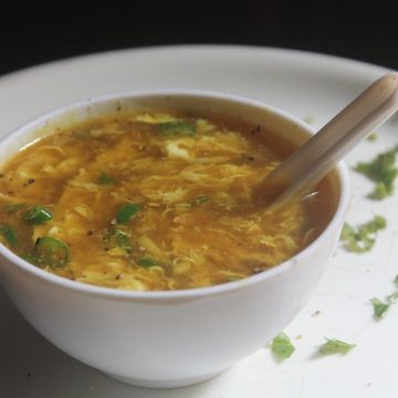 Chinese Egg Drop Soup Recipe | Restaurant Style