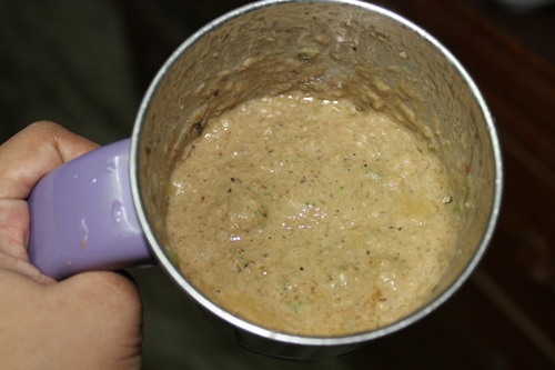 ground green chilli chutney