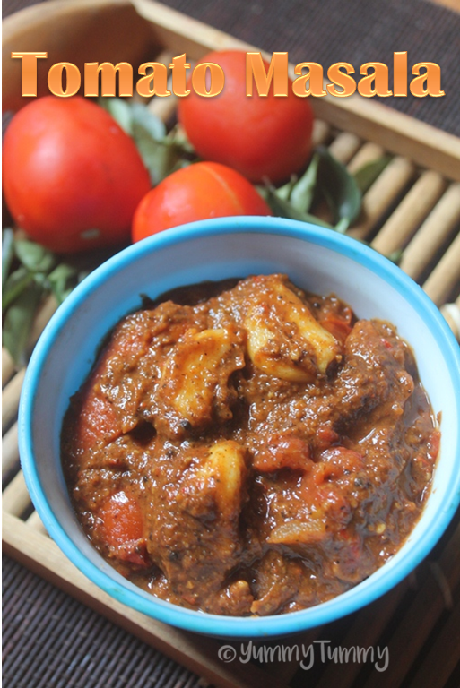 Tomato Masala Recipe   Spicy Thakkali Masala Recipe - 74