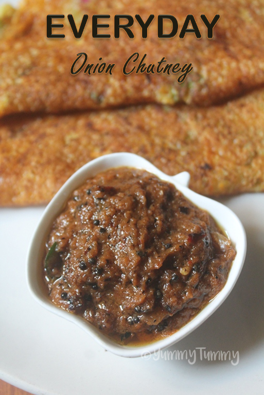 Everyday Onion Chutney Recipe Vengaya Chutney Recipe