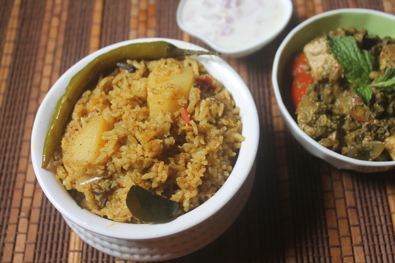Chettinad Biryani Recipe   Chettinad Samba Biryani Recipe - 16