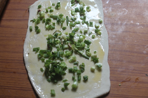 Scallion Rolls Recipe   Spring Onion Buns Recipe   Easy Dinner Rolls - 87