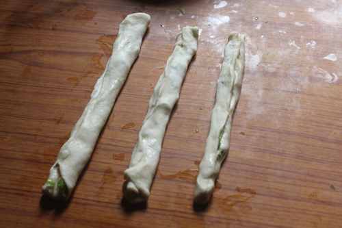 Scallion Rolls Recipe   Spring Onion Buns Recipe   Easy Dinner Rolls - 27