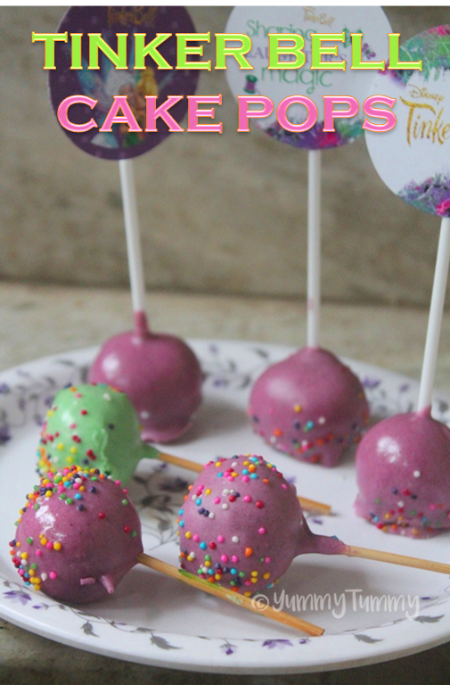 Krijger gezond verstand Aan het water Tinker Bell Cake Pops Recipe - Easy Cake Pops without Candy Melts