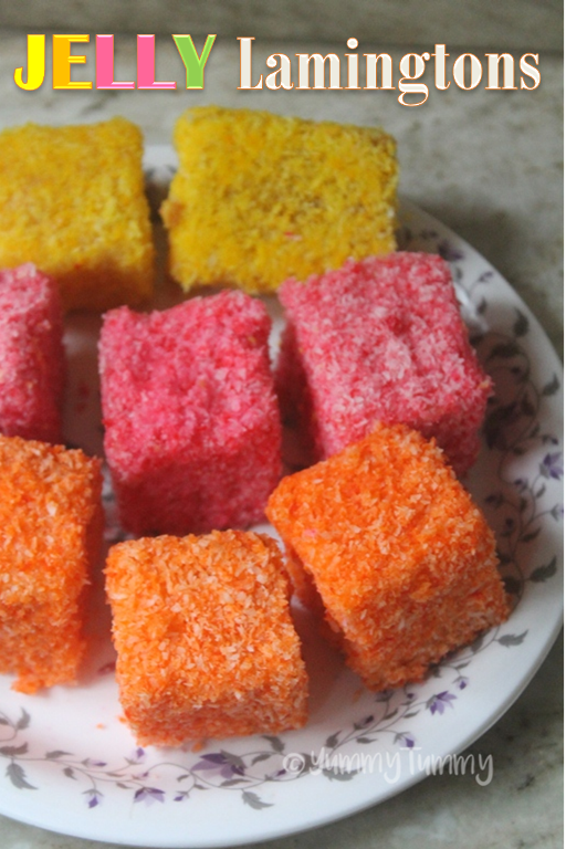 Jelly Lamingtons Recipe   Lamington Jelly Cakes Recipe - 69