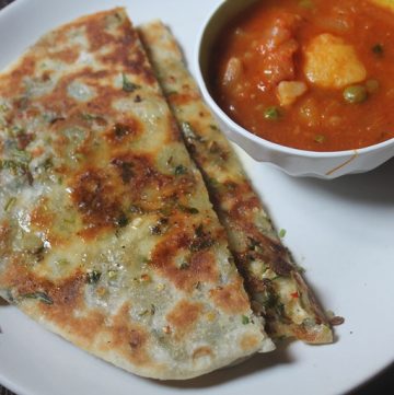 Tawa Masala Kulcha Recipe   Masala Kulcha Recipe - 26