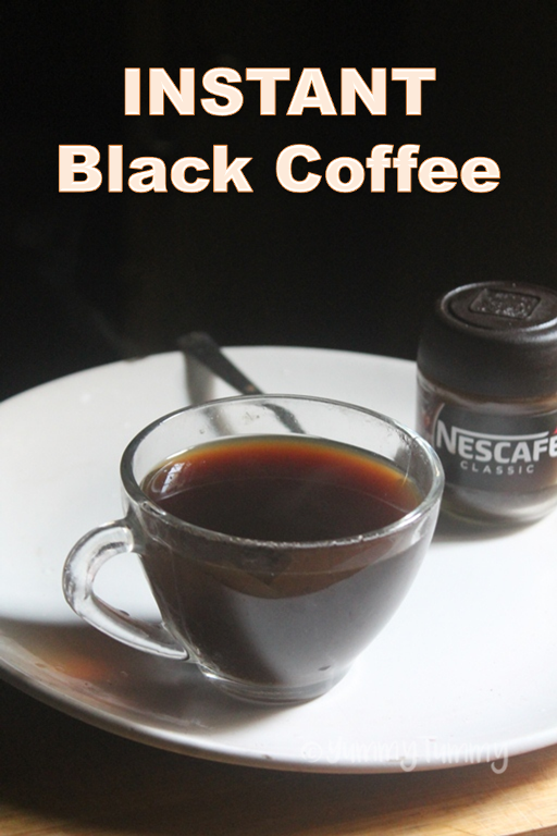 Instant Black Coffee Recipe - How to Make Black Coffee