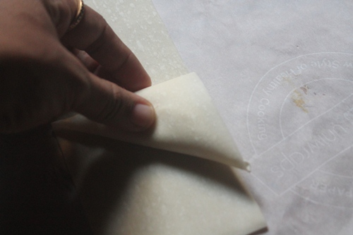 how to fold samosa