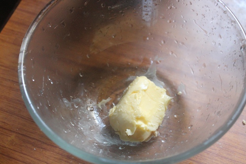 softened butter for cake