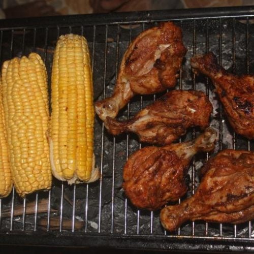 Charcoal Grilled Chicken Recipe Charcoal Cooked Chicken