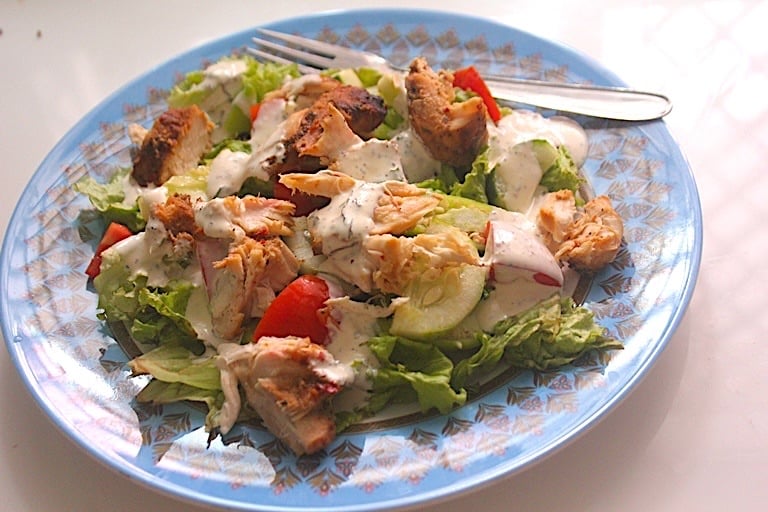 Ranch Chicken Salad Recipe with Homemade Ranch Dressing Ranch Chicken Salad Recipe with Homemade Ranch Dressing