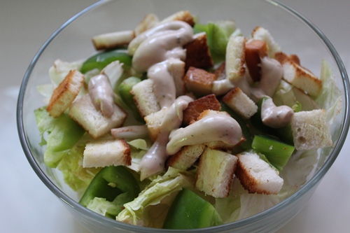 Egg Caesar Salad Recipe   Boiled Egg Caesar Salad - 3
