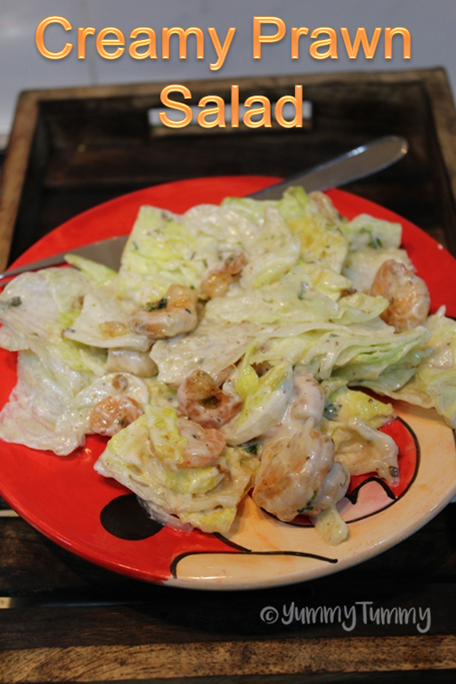 Creamy Prawn Salad Recipe   Shrimp Salad Recipe - 10