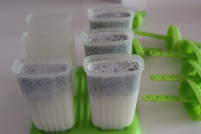 Vanilla Sabja Popsicle Recipe   Easy Summer Popsicle Recipe - 45
