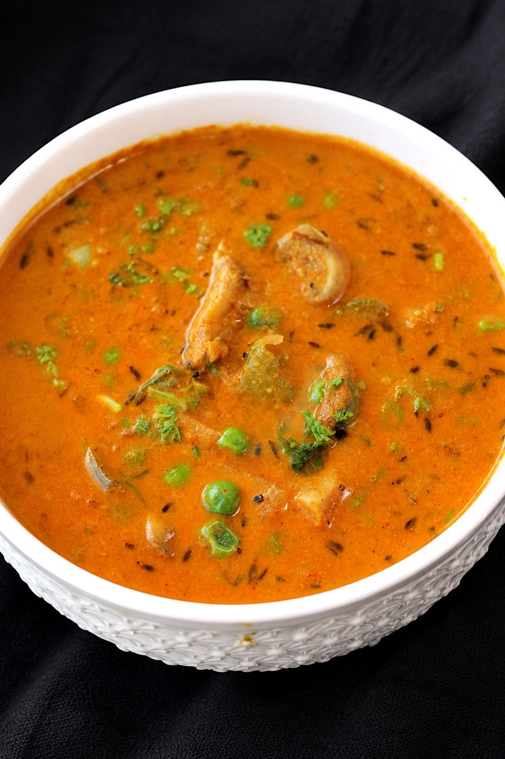 Mushroom Kurma Recipe (Mushroom Peas Curry) Mushroom Kurma Recipe (Mushroom Peas Curry)