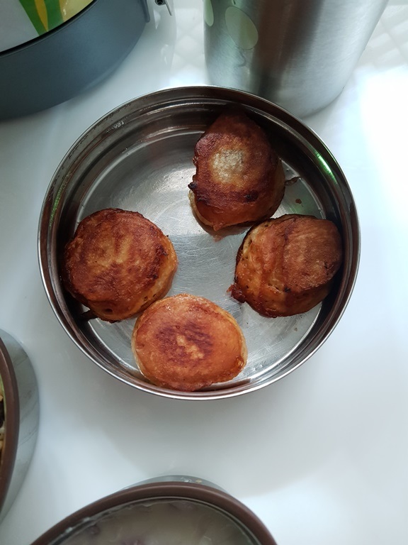 Veg Biryani Banana Appam Kids Lunch Box Ideas 53