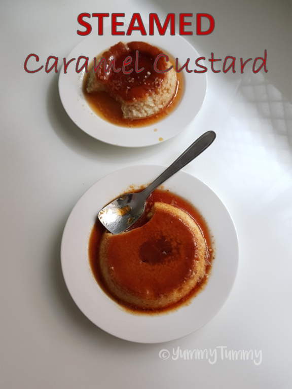 Steamed Caramel Custard Pudding Recipe Easy Dessert