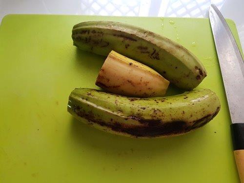 Raw banana