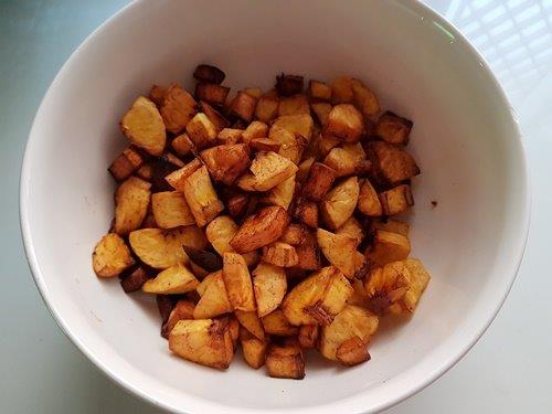 raw banana fry