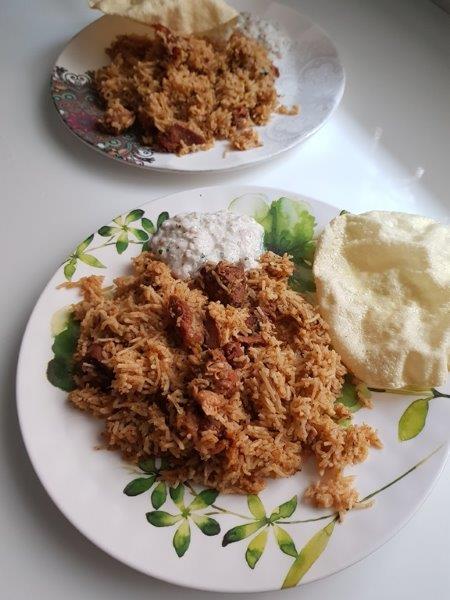 mutton rice