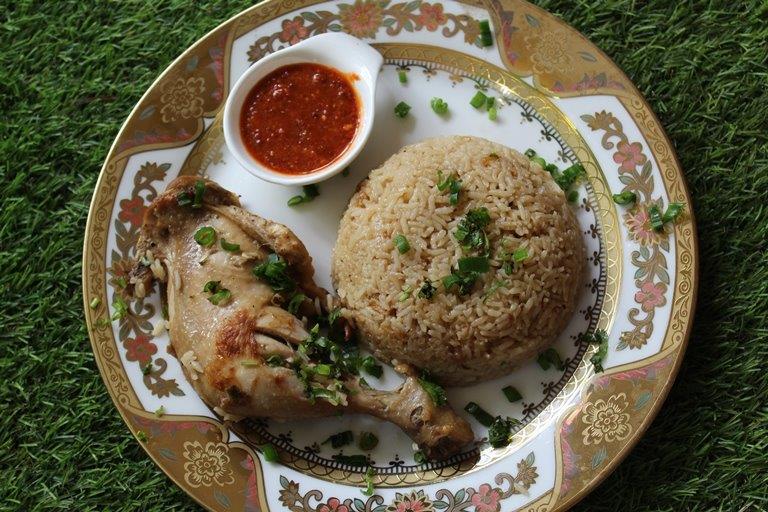 Hainanese Chicken Rice