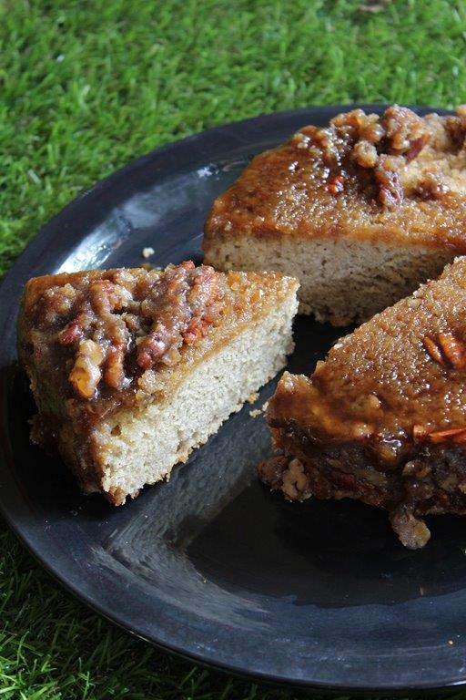 Salted Pecan Pie Cake Recipe