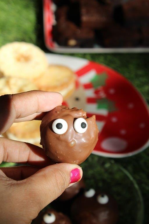 Festive Peanut Butter Balls 