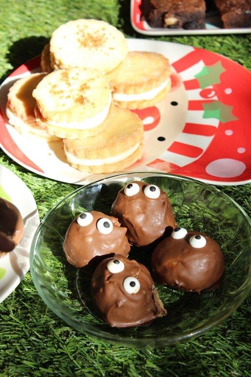 Festive Peanut Butter Balls 