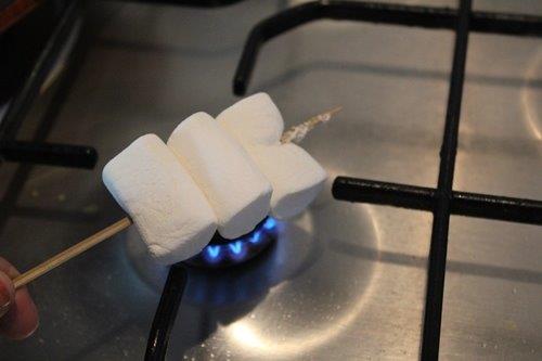 stove top S'Mores