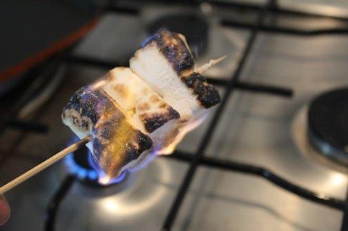 stove top S'Mores