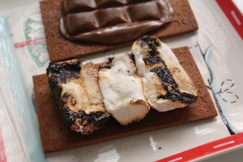 stove top S'Mores