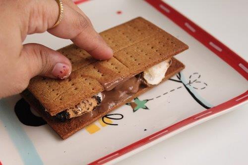 stove top S'Mores