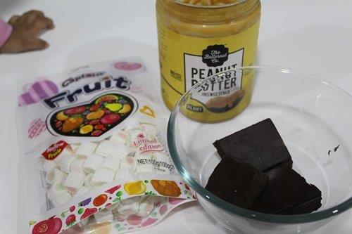 3 Ingredients Marshmallow Bar Recipe