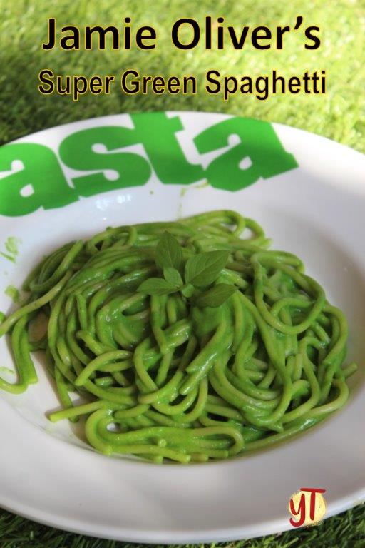Spinach Pasta Recipe | Green Spaghetti Recipe