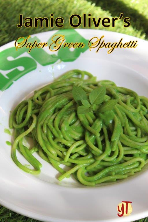 Spinach Pasta Recipe | Green Spaghetti Recipe