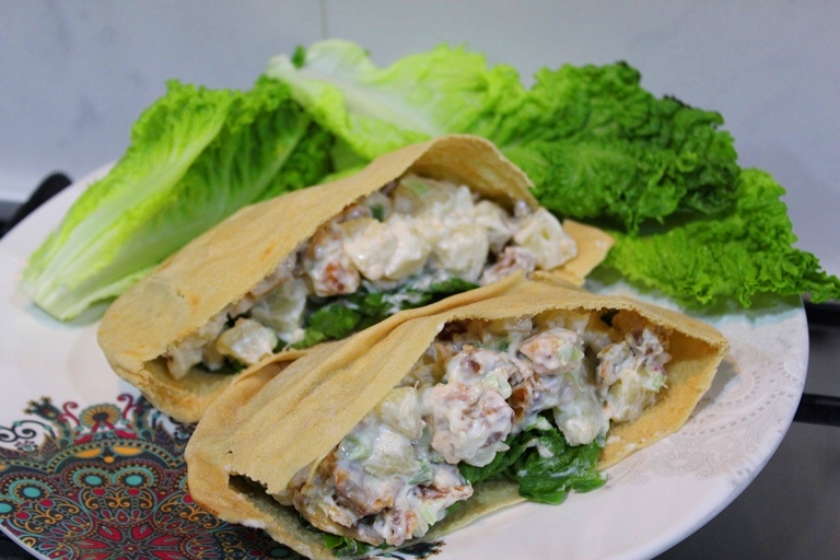 Hawaiian Chicken Pita Pockets