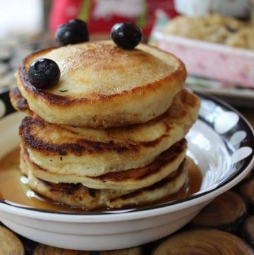 Banana Pancakes Recipe   Eggless Banana Pancakes Recipe - 2