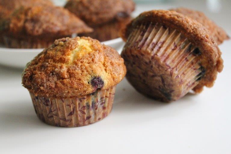 Blueberry Streusel Muffins Recipe